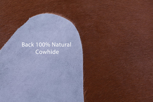 Brown Natural Cowhide Rug - X-Large 7' 5