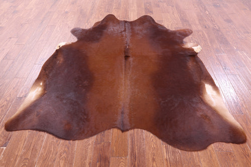 Brown Natural Cowhide Rug - X-Large 7' 0