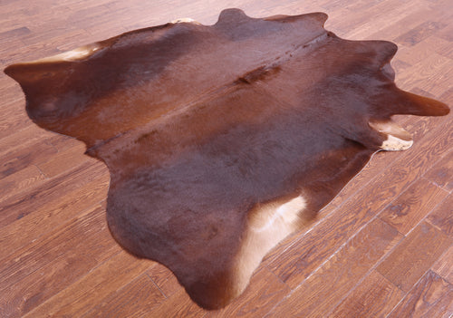 Brown Natural Cowhide Rug - X-Large 7' 0