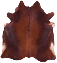 Thumbnail for Brown Natural Cowhide Rug - X-Large 7' 0