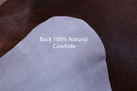 Thumbnail for Brown Natural Cowhide Rug - XX-Large 8' 6