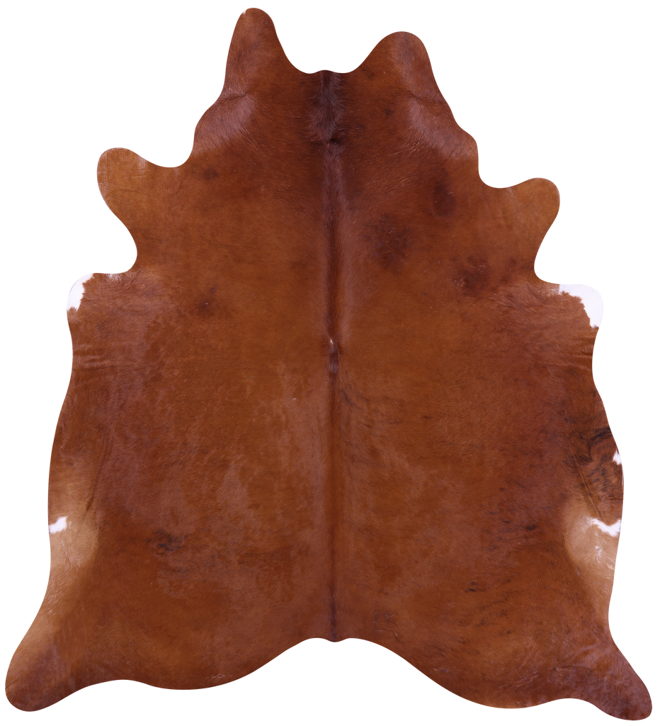 Brown Natural Cowhide Rug - XX-Large 8' 3"H x 7' 4"W