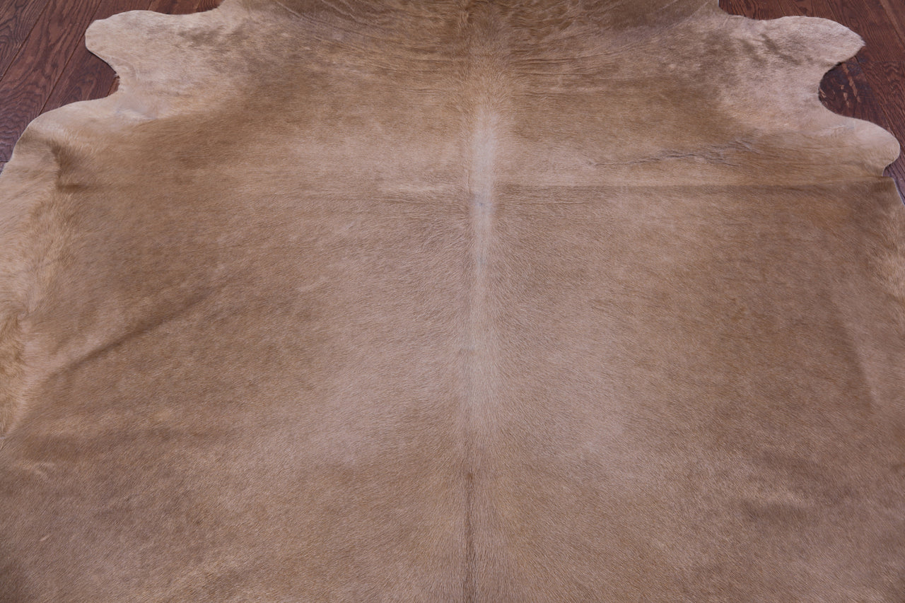 Light Brown Natural Cowhide Rug - XX-Large 8' 4"H x 7' 5"W