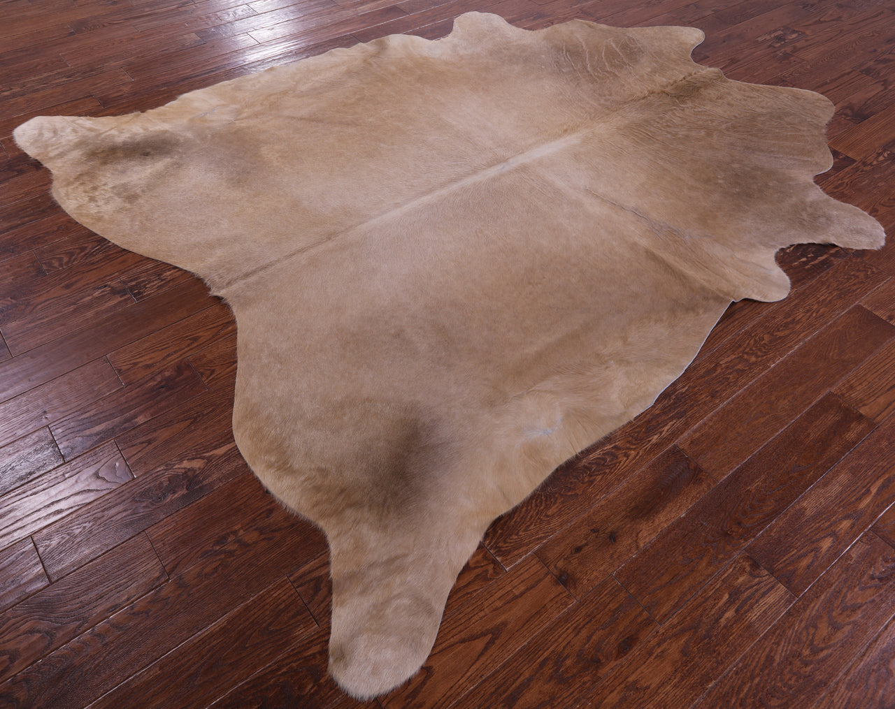 Light Brown Natural Cowhide Rug - XX-Large 8' 4"H x 7' 5"W