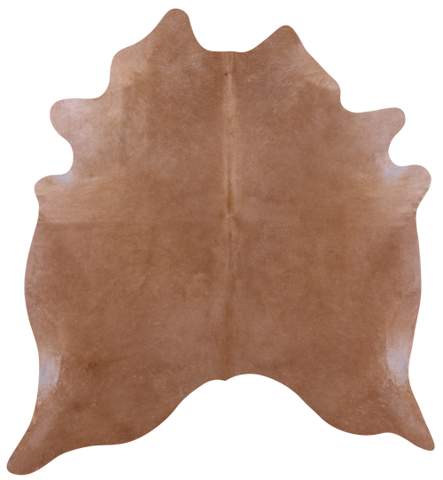 Light Brown Natural Cowhide Rug - X-Large 7' 2