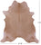 Light Brown Natural Cowhide Rug - XX-Large 7' 9"H x 6' 10"W