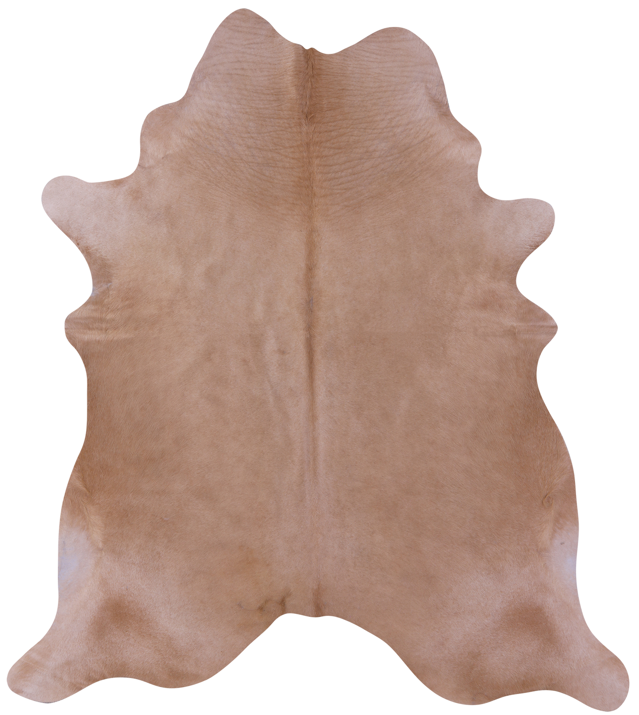 Light Brown Natural Cowhide Rug - XX-Large 7' 9"H x 6' 10"W