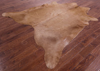 Thumbnail for Light Brown Natural Cowhide Rug - XX-Large 7' 10