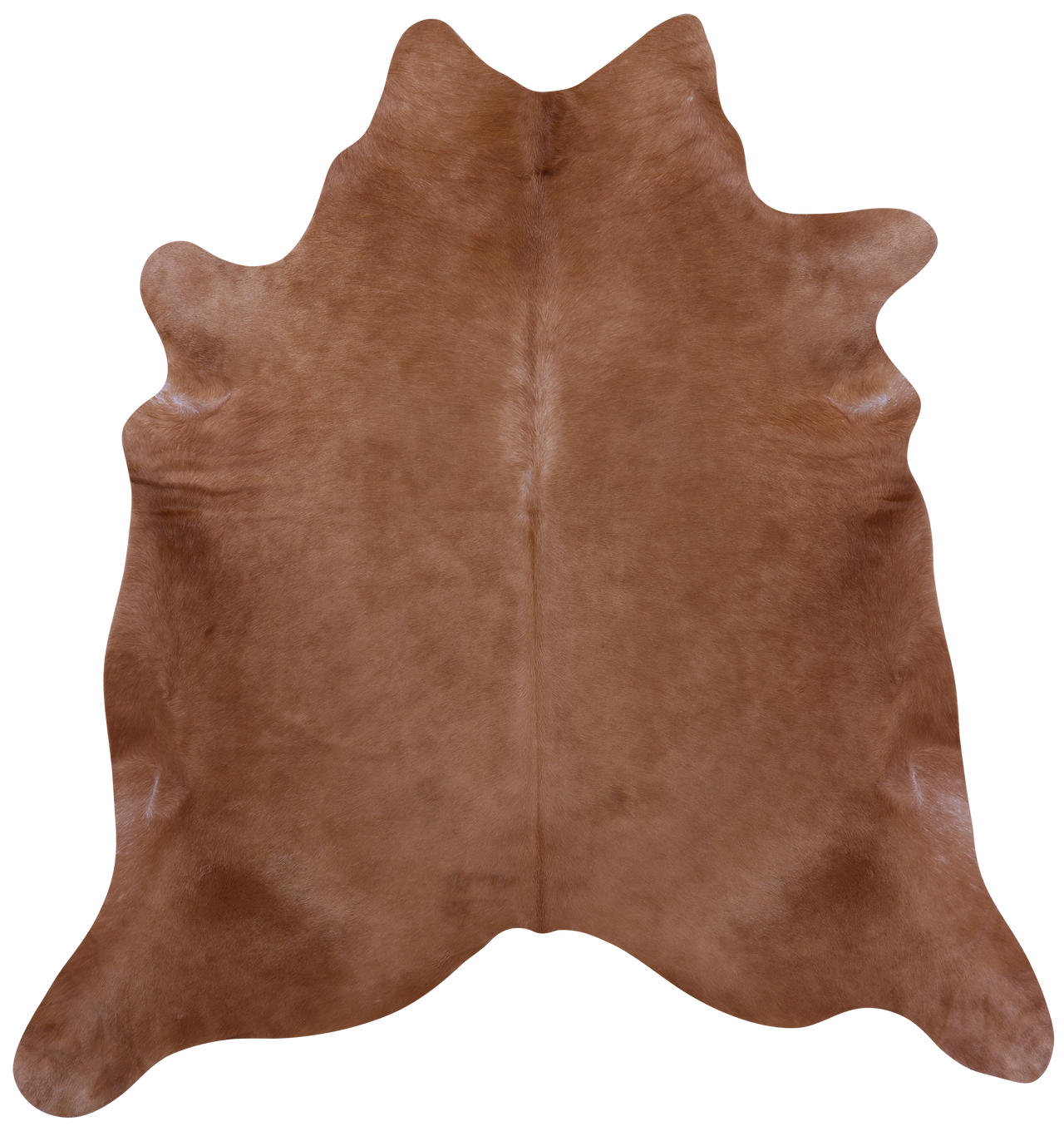 Light Brown Natural Cowhide Rug - XX-Large 7' 10"H x 7' 1"W