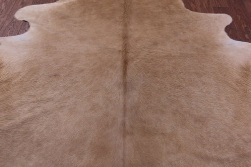 Light Brown Natural Cowhide Rug - X-Large 7' 6