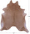 Light Brown Natural Cowhide Rug - X-Large 7' 6"H x 6' 7"W
