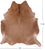 Light Brown Natural Cowhide Rug - XX-Large 7' 10"H x 7' 0"W