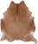 Light Brown Natural Cowhide Rug - XX-Large 7' 10"H x 7' 0"W