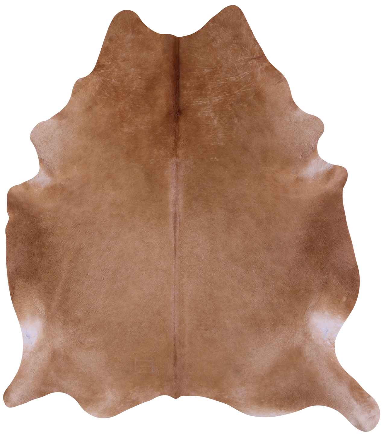 Light Brown Natural Cowhide Rug - XX-Large 7' 10"H x 7' 0"W