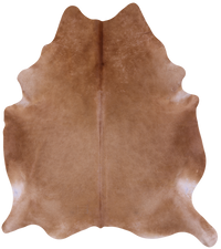 Thumbnail for Light Brown Natural Cowhide Rug - XX-Large 7' 10