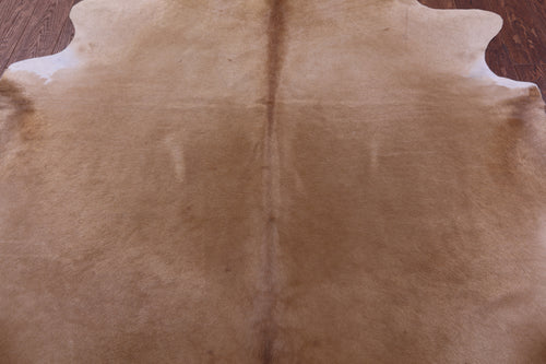 Light Brown Natural Cowhide Rug - X-Large 7' 7