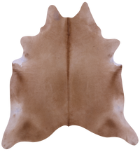 Thumbnail for Light Brown Natural Cowhide Rug - X-Large 7' 7