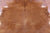 Brown Natural Cowhide Rug - XX-Large 8' 8"H x 7' 7"W
