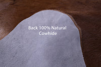 Thumbnail for Brown Natural Cowhide Rug - XX-Large 8' 8