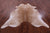 Light Brown Natural Cowhide Rug - XX-Large 8' 10"H x 7' 3"W