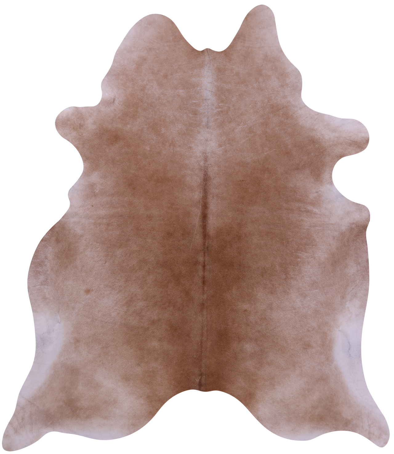 Light Brown Natural Cowhide Rug - XX-Large 8' 10"H x 7' 3"W