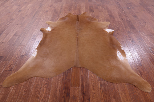 Brown Natural Cowhide Rug - X-Large 7' 6