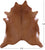 Brown Natural Cowhide Rug - X-Large 7' 6"H x 6' 6"W