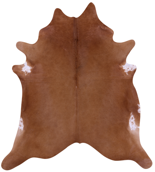 Brown Natural Cowhide Rug - X-Large 7' 6