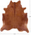 Brown Natural Cowhide Rug - XX-Large 8' 0"H x 7' 0"W