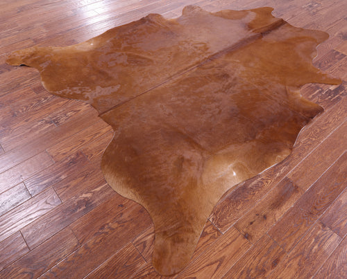 Brown Natural Cowhide Rug - XX-Large 8' 0