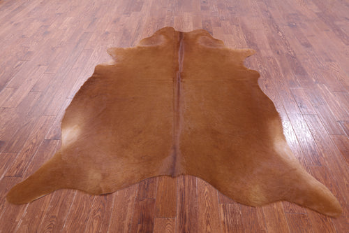 Brown Natural Cowhide Rug - XX-Large 7' 10