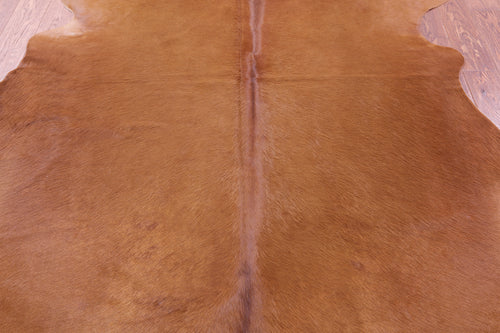 Brown Natural Cowhide Rug - XX-Large 7' 10