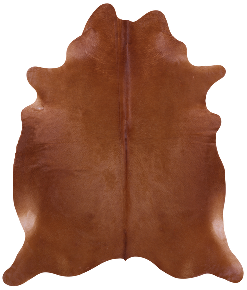 Brown Natural Cowhide Rug - XX-Large 7' 10