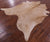 Light Brown Natural Cowhide Rug - X-Large 7' 7"H x 6' 9"W