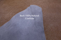 Thumbnail for Light Brown Natural Cowhide Rug - X-Large 7' 7