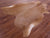 Light Brown Natural Cowhide Rug - X-Large 7' 4"H x 6' 4"W