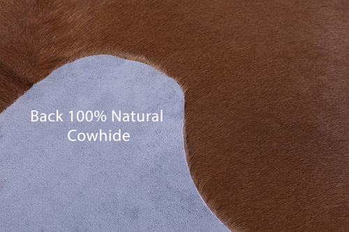 Light Brown Natural Cowhide Rug - X-Large 7' 4