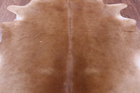Thumbnail for Light Brown Natural Cowhide Rug - XX-Large 7' 9