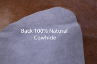 Thumbnail for Brown Natural Cowhide Rug - XX-Large 7' 9