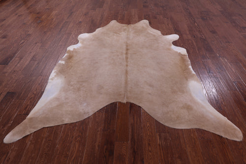 Beige Natural Cowhide Rug - XX-Large 8' 0