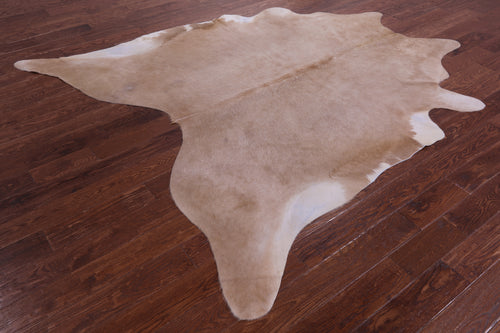 Beige Natural Cowhide Rug - XX-Large 8' 0