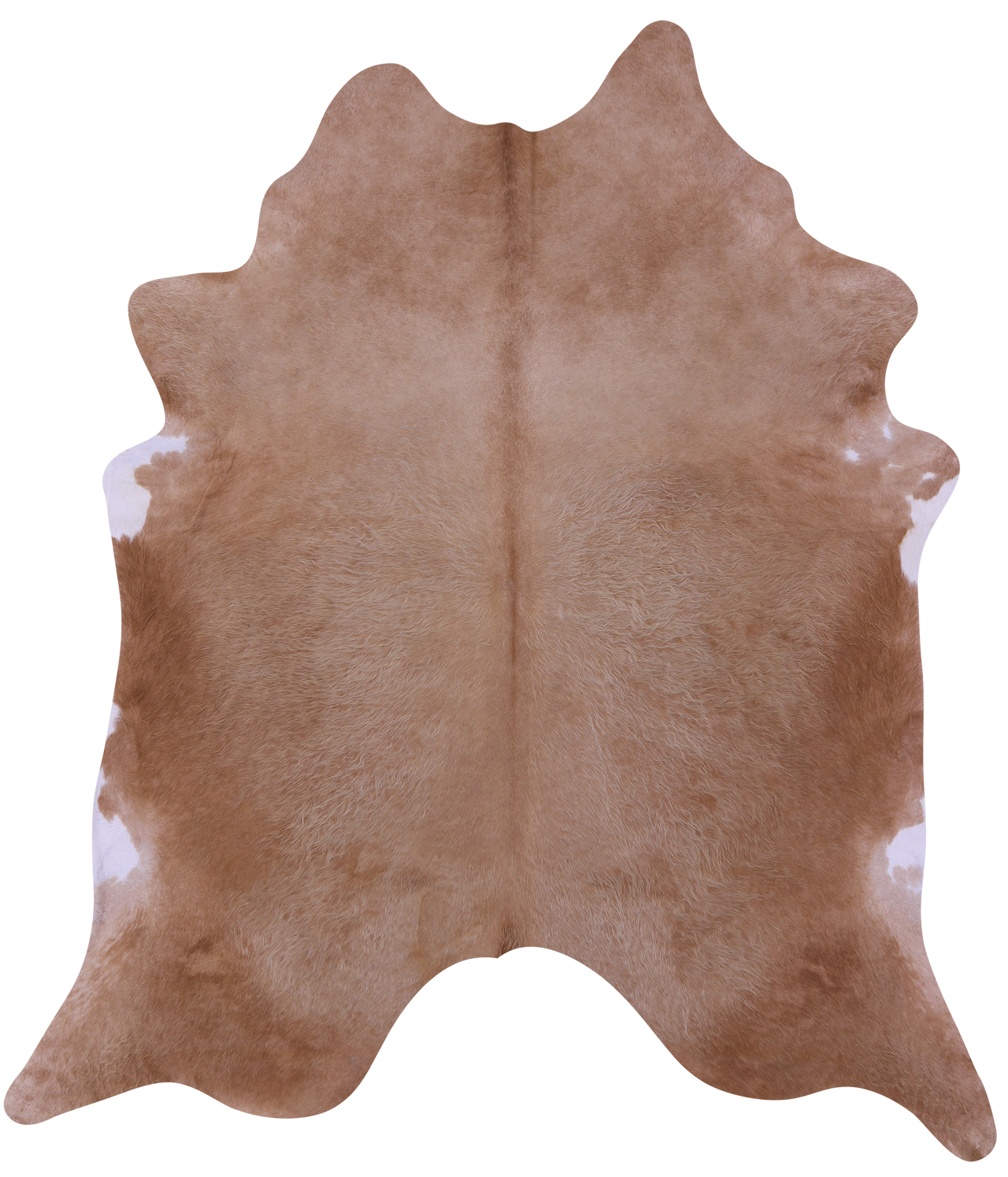 Light Brown Natural Cowhide Rug - XX-Large 8' 5"H x 7' 4"W