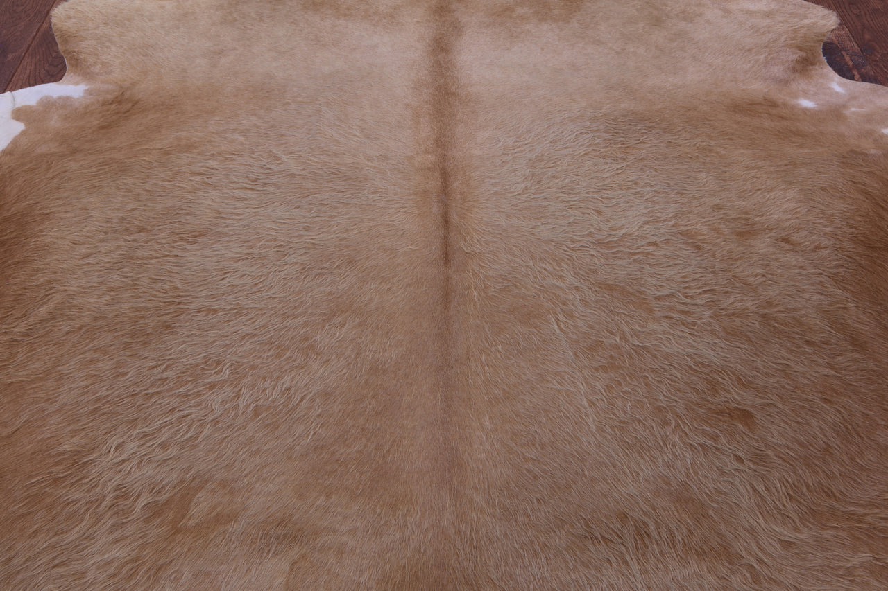 Light Brown Natural Cowhide Rug - XX-Large 8' 5"H x 7' 4"W