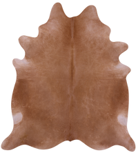 Thumbnail for Light Brown Natural Cowhide Rug - XX-Large 8' 0