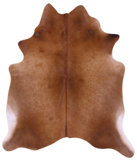 Thumbnail for Brown Natural Cowhide Rug - X-Large 7' 3