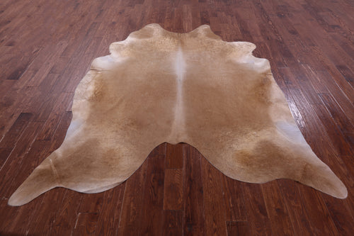 Light Brown Natural Cowhide Rug - XX-Large 8' 5