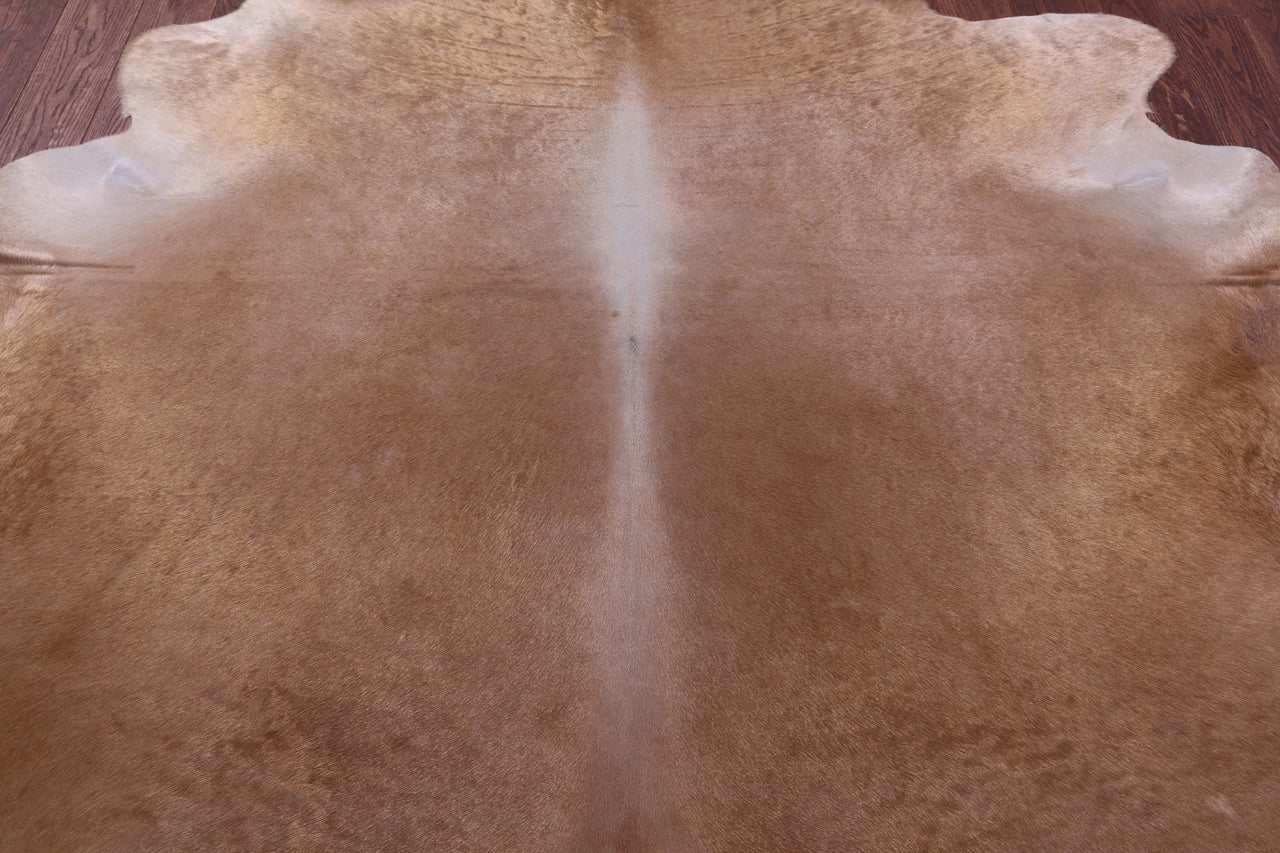 Light Brown Natural Cowhide Rug - XX-Large 8' 5"H x 7' 1"W