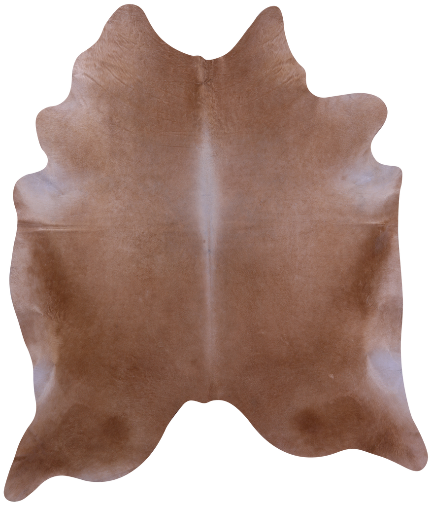 Light Brown Natural Cowhide Rug - XX-Large 8' 5"H x 7' 1"W