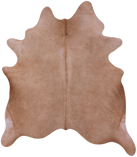 Beige Natural Cowhide Rug - XX-Large 8' 0"H x 6' 10"W