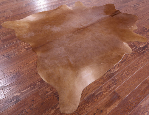 Brown Natural Cowhide Rug - X-Large 7' 6
